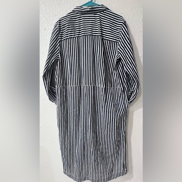 Free People Faded In The Morning Linen Blend Button Down Dress - Small Flaw* - Picture 2 of 12